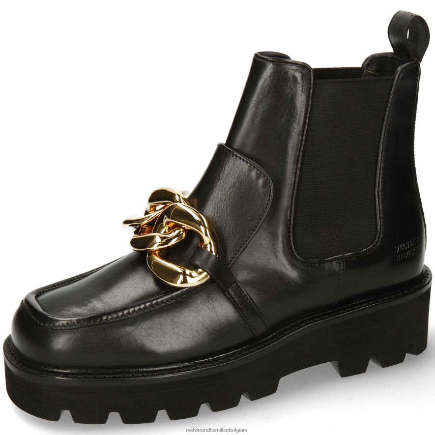 Melvin & Hamilton enkel laarzen zwart vrouwen cassie 1 V488DN866