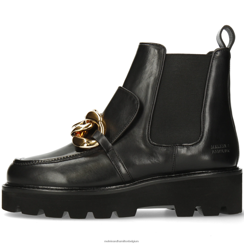 Melvin & Hamilton enkel laarzen zwart vrouwen cassie 1 V488DN866