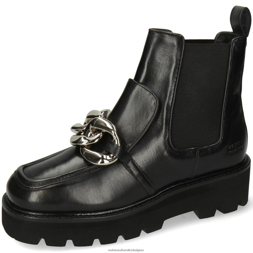 Melvin & Hamilton enkel laarzen zwart vrouwen cassie 1 V488DN898