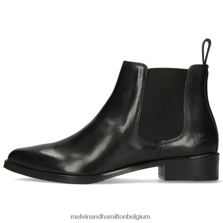 Melvin & Hamilton enkel laarzen zwart vrouwen marlijn 4 V488DN989
