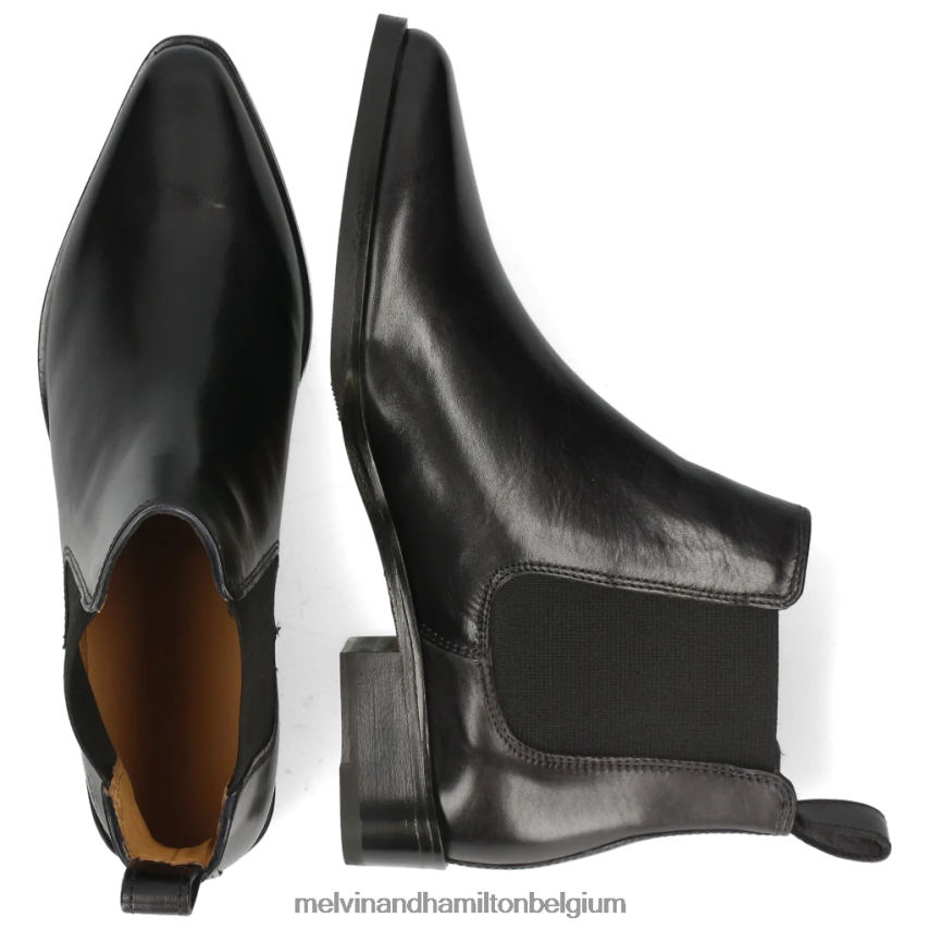 Melvin & Hamilton enkel laarzen zwart vrouwen marlijn 4 V488DN989