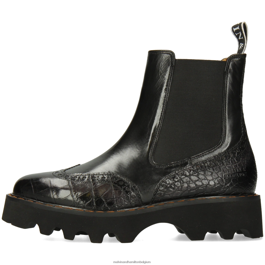 Melvin & Hamilton enkel laarzen zwart vrouwen megan 37 V488DN911