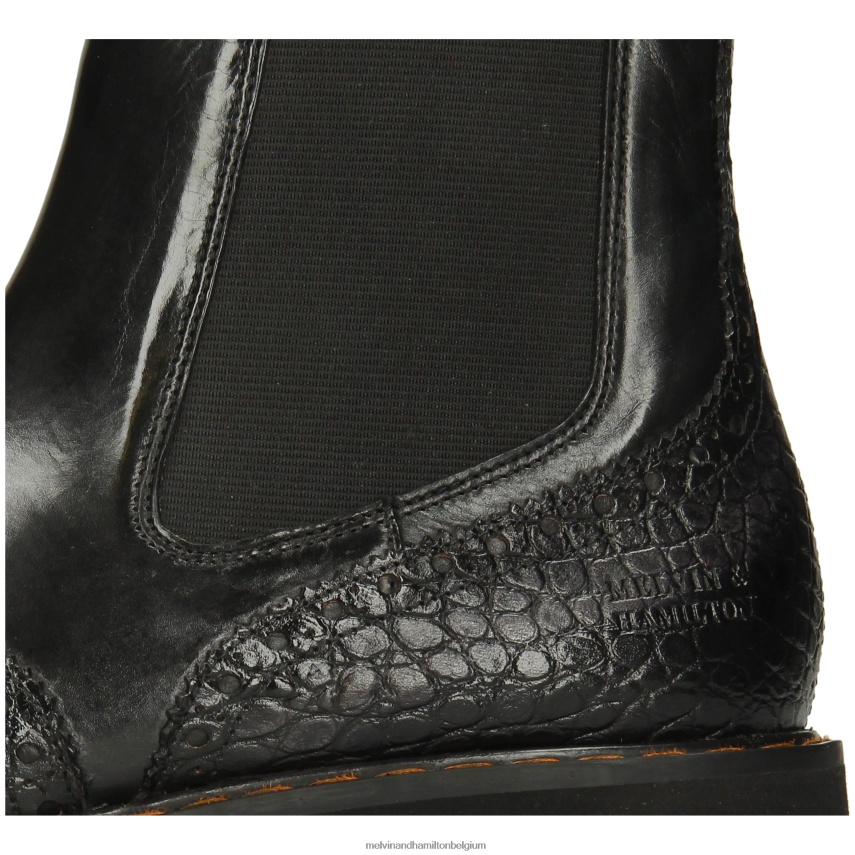 Melvin & Hamilton enkel laarzen zwart vrouwen megan 37 V488DN911