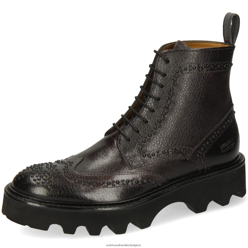 Melvin & Hamilton enkel laarzen zwart vrouwen sally 120 V488DN882