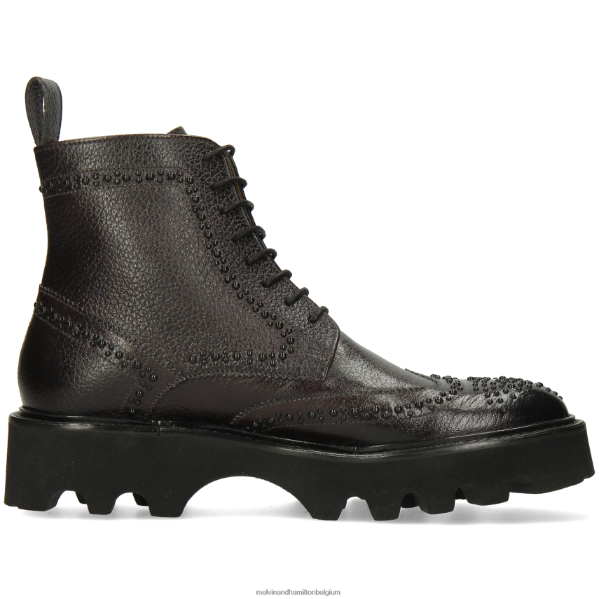 Melvin & Hamilton enkel laarzen zwart vrouwen sally 120 V488DN882