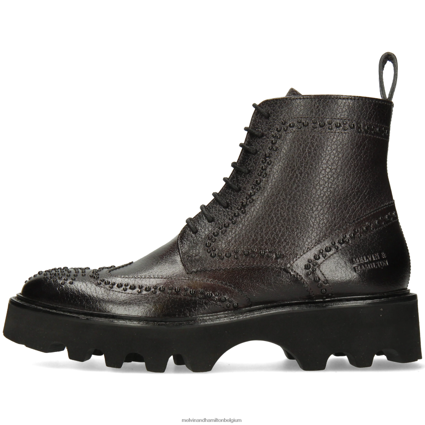 Melvin & Hamilton enkel laarzen zwart vrouwen sally 120 V488DN882