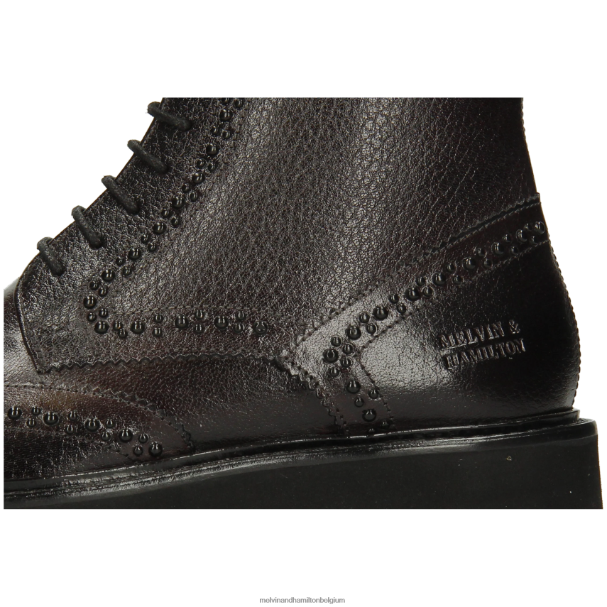 Melvin & Hamilton enkel laarzen zwart vrouwen sally 120 V488DN882