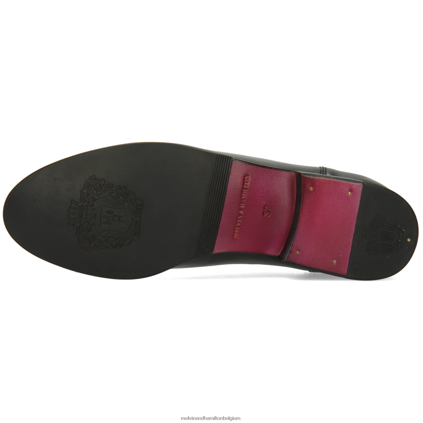 Melvin & Hamilton enkel laarzen zwart vrouwen sally 16 V488DN784