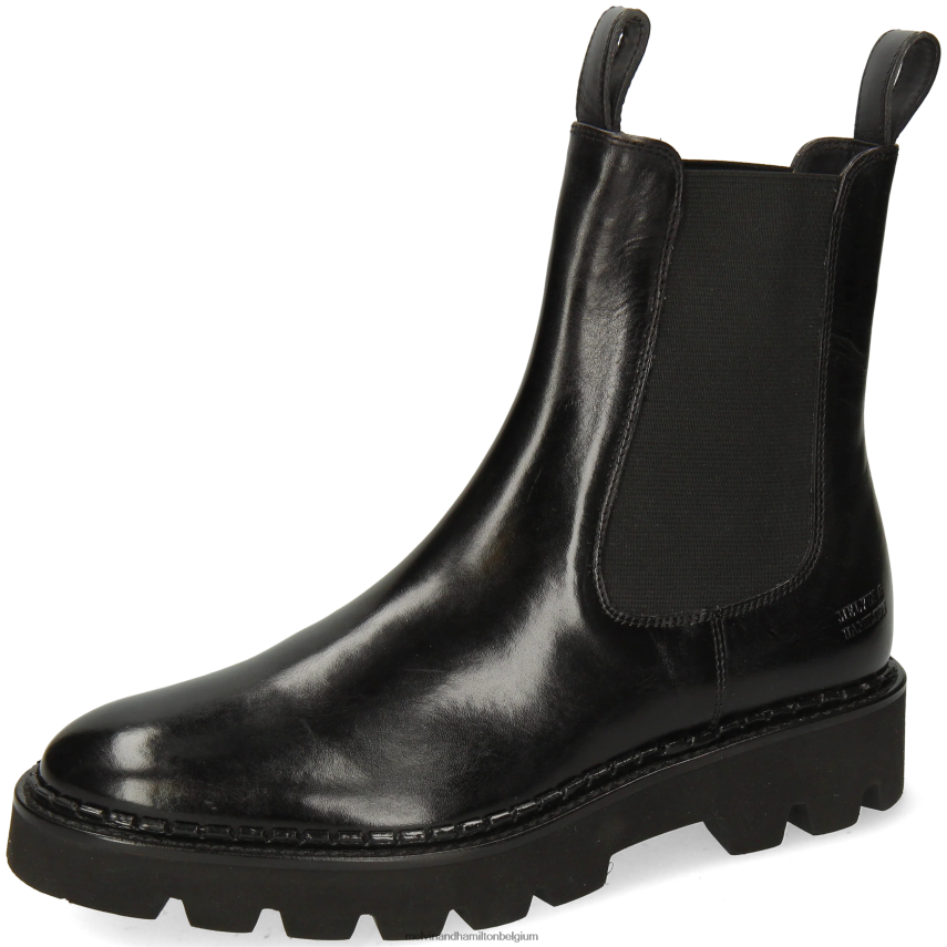 Melvin & Hamilton enkel laarzen zwart vrouwen sally 186 V488DN908