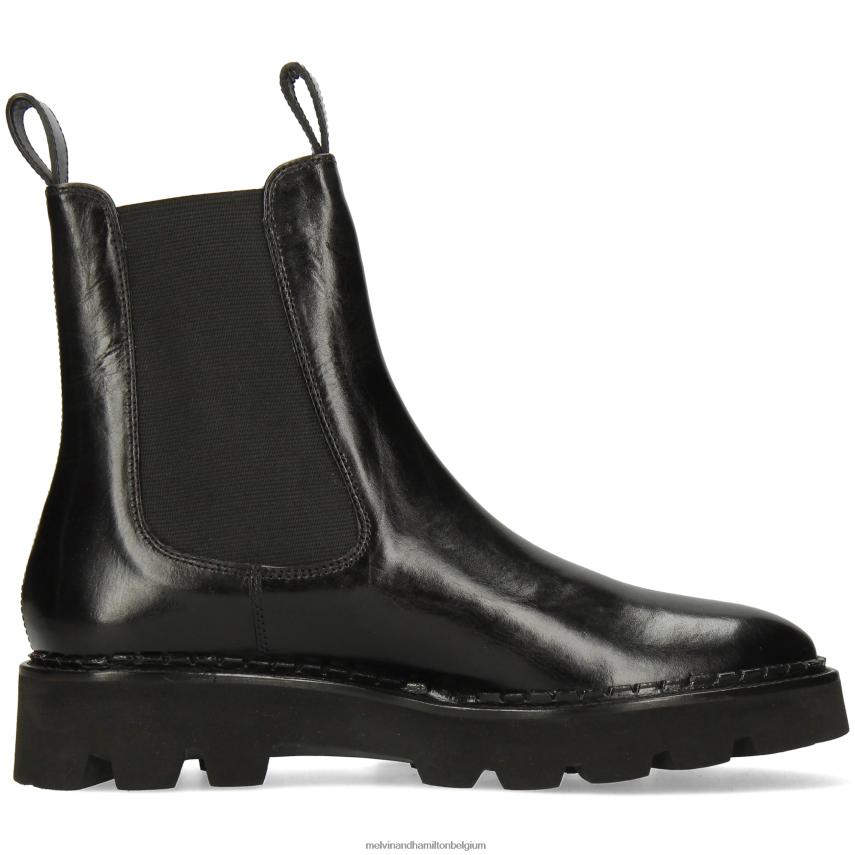 Melvin & Hamilton enkel laarzen zwart vrouwen sally 186 V488DN908