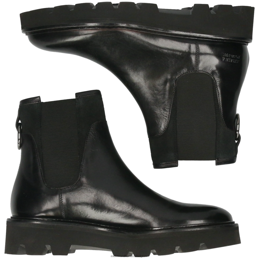 Melvin & Hamilton enkel laarzen zwart vrouwen sally 187 V488DN917