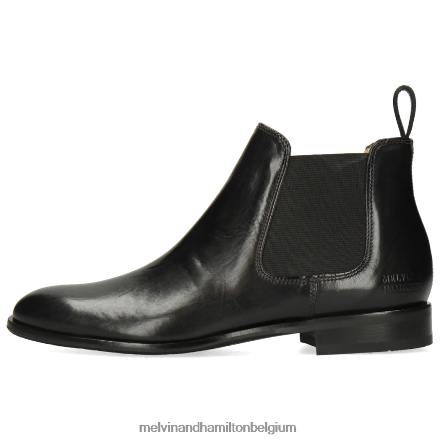 Melvin & Hamilton enkel laarzen zwart vrouwen sally 25 V488DN1019