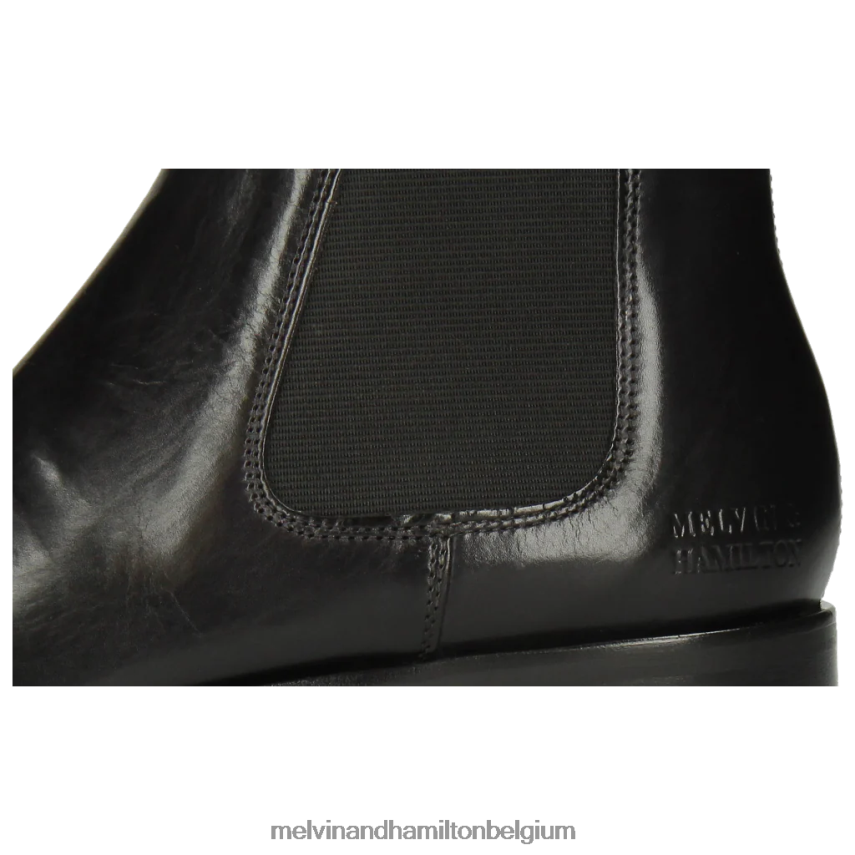 Melvin & Hamilton enkel laarzen zwart vrouwen sally 25 V488DN1019
