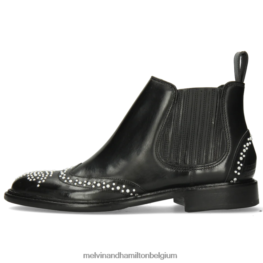 Melvin & Hamilton enkel laarzen zwart vrouwen sally 46 V488DN1061