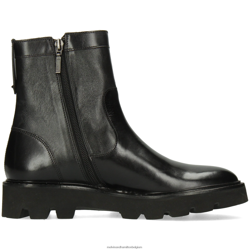 Melvin & Hamilton enkel laarzen zwart vrouwen sally 85 V488DN849