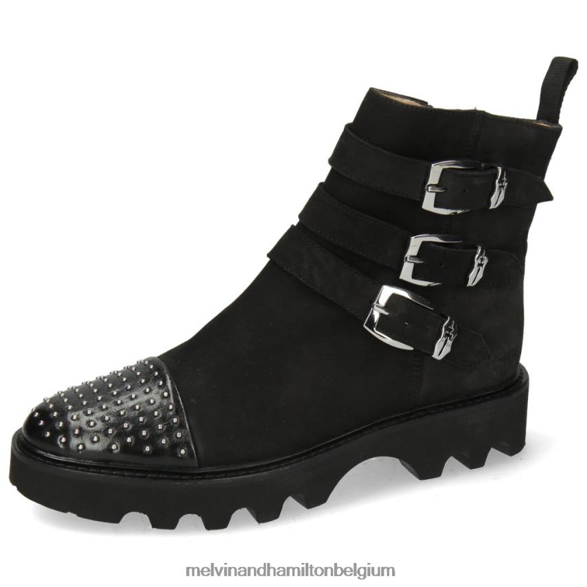 Melvin & Hamilton enkel laarzen zwart vrouwen selina 20 V488DN1091