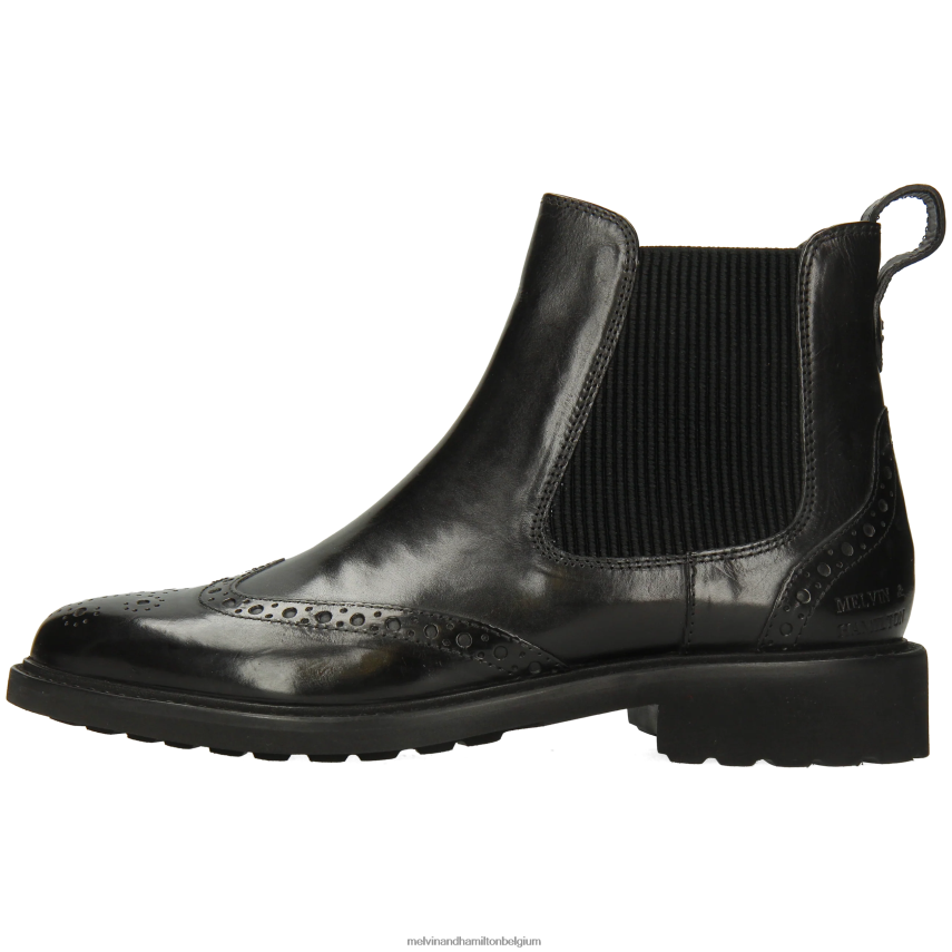 Melvin & Hamilton enkel laarzen zwart vrouwen selina 29 V488DN789