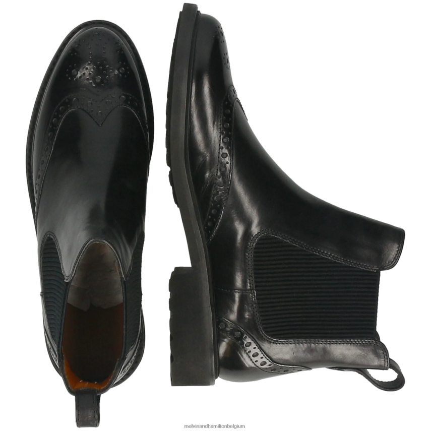 Melvin & Hamilton enkel laarzen zwart vrouwen selina 29 V488DN789
