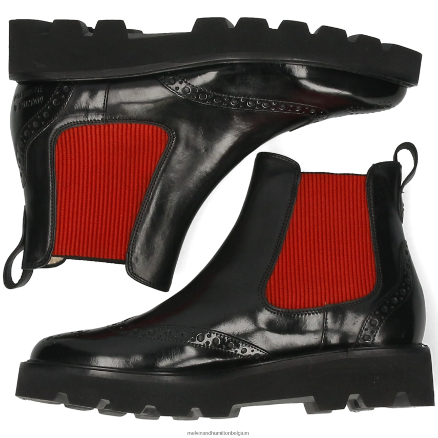 Melvin & Hamilton enkel laarzen zwart vrouwen selina 29 V488DN906