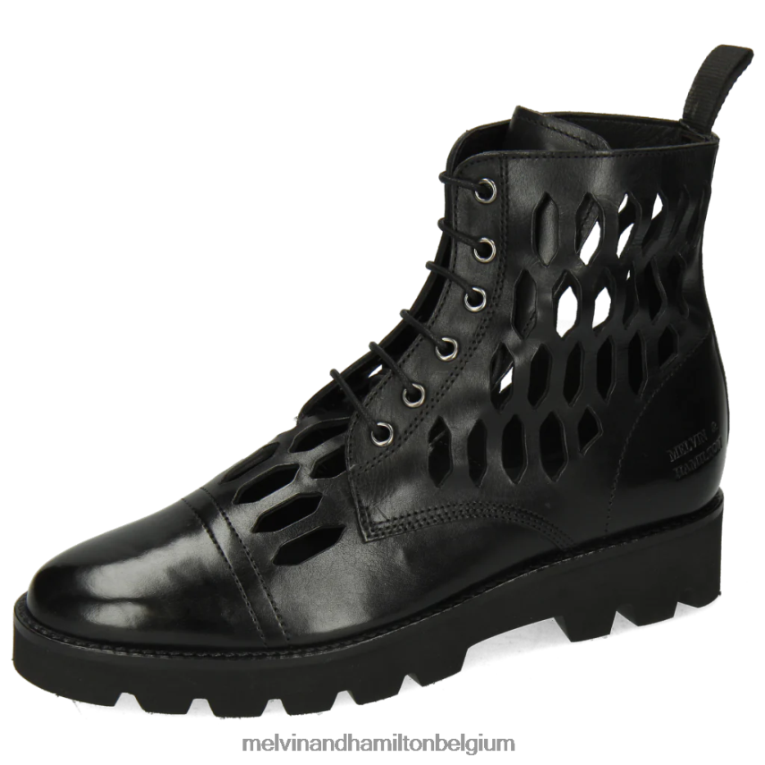 Melvin & Hamilton enkel laarzen zwart vrouwen selina 51 V488DN1128