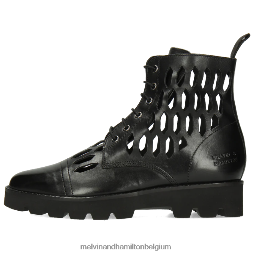 Melvin & Hamilton enkel laarzen zwart vrouwen selina 51 V488DN1128