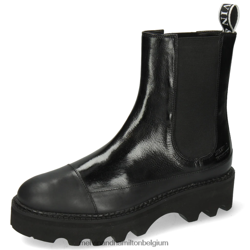 Melvin & Hamilton enkel laarzen zwart vrouwen sybill 8 V488DN1106
