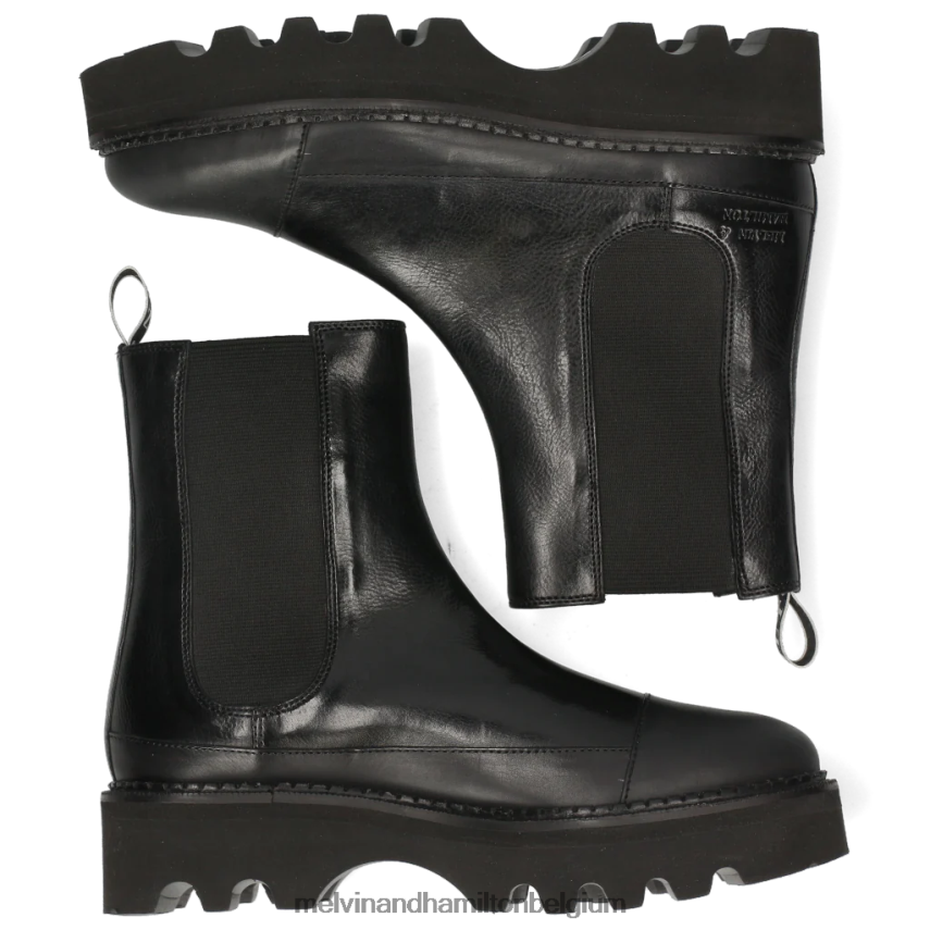 Melvin & Hamilton enkel laarzen zwart vrouwen sybill 8 V488DN1106