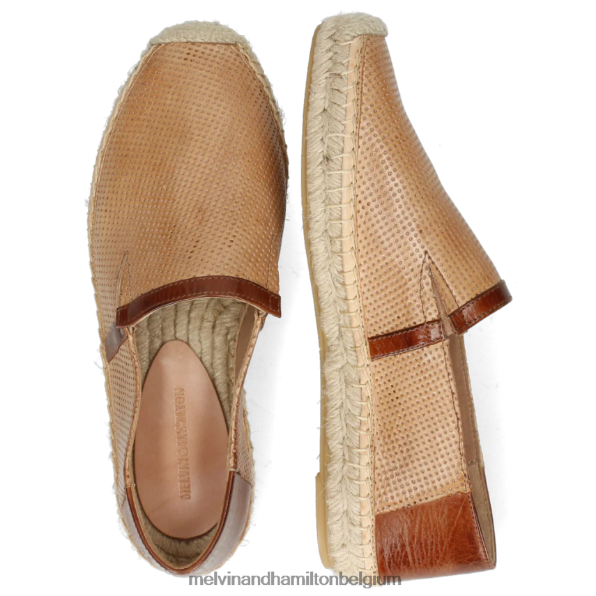 Melvin & Hamilton espadrilles lichtbruin vrouwen Bree 3 V488DN1890