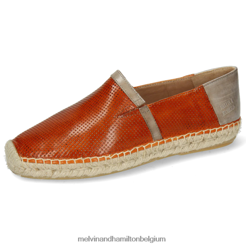 Melvin & Hamilton espadrilles oranje vrouwen Bree 3 V488DN1891