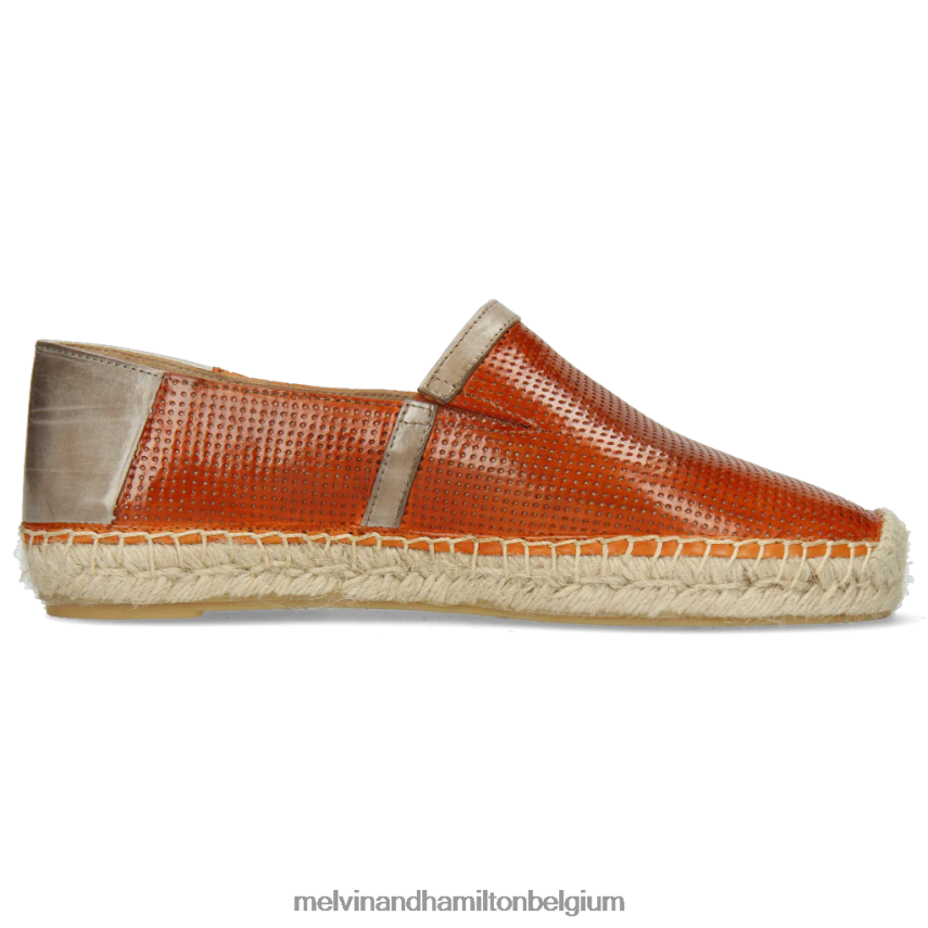 Melvin & Hamilton espadrilles oranje vrouwen Bree 3 V488DN1891