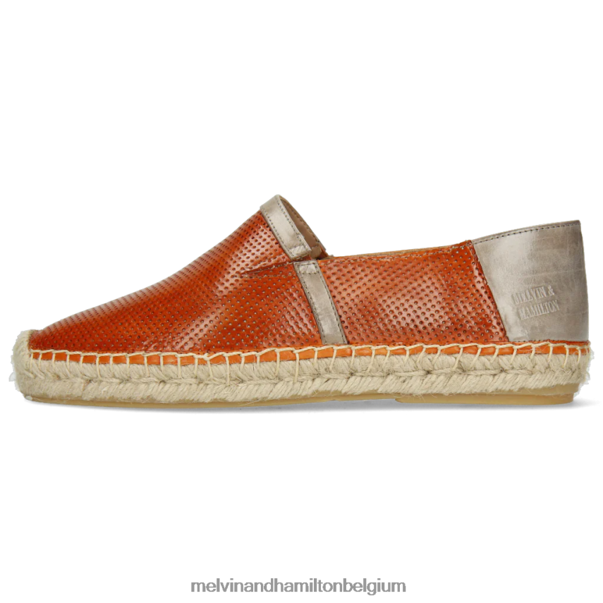 Melvin & Hamilton espadrilles oranje vrouwen Bree 3 V488DN1891