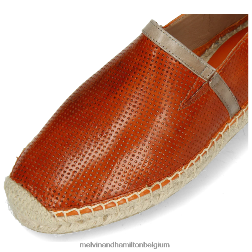 Melvin & Hamilton espadrilles oranje vrouwen Bree 3 V488DN1891