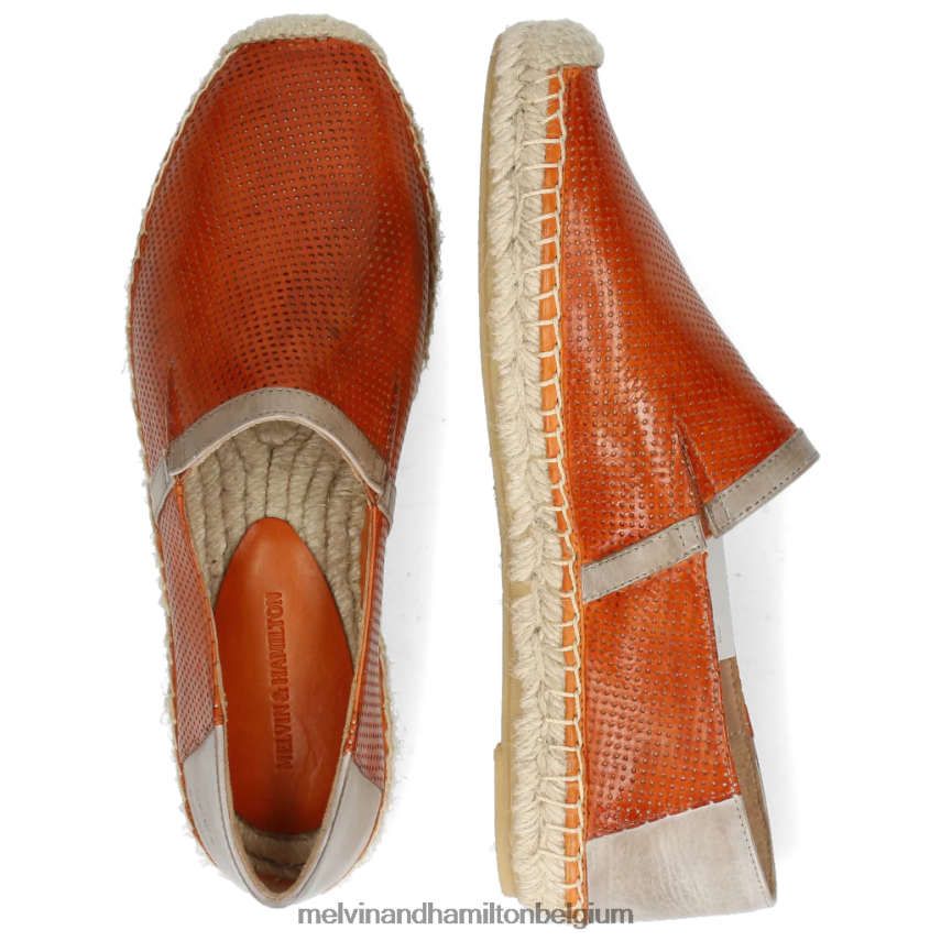 Melvin & Hamilton espadrilles oranje vrouwen Bree 3 V488DN1891