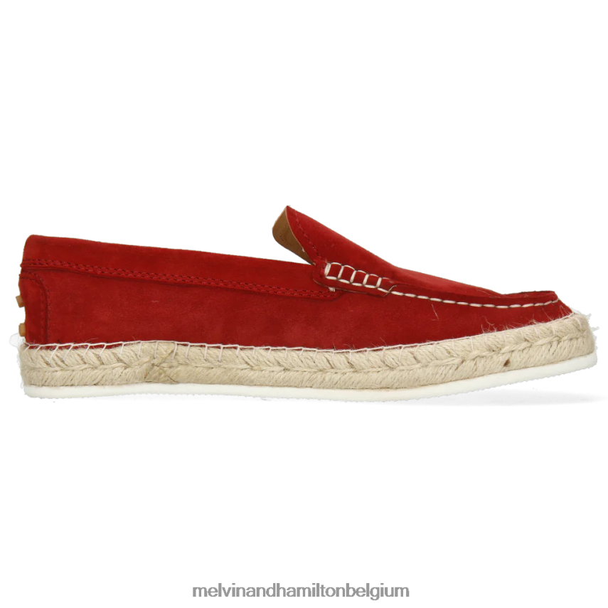 Melvin & Hamilton espadrilles rood vrouwen Carolien 13 V488DN1881