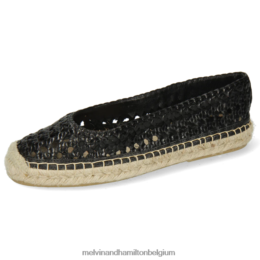 Melvin & Hamilton espadrilles zwart vrouwen Bree 1 V488DN1888