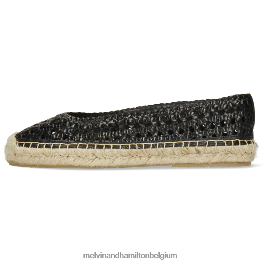 Melvin & Hamilton espadrilles zwart vrouwen Bree 1 V488DN1888