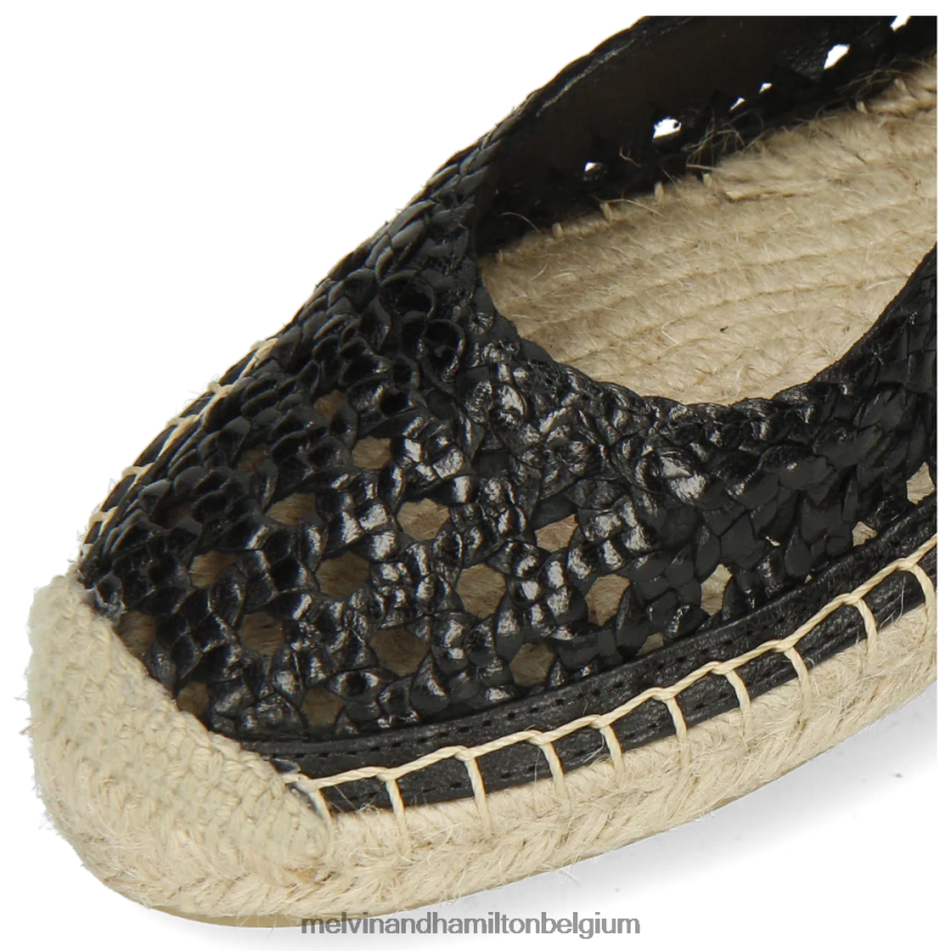 Melvin & Hamilton espadrilles zwart vrouwen Bree 1 V488DN1888