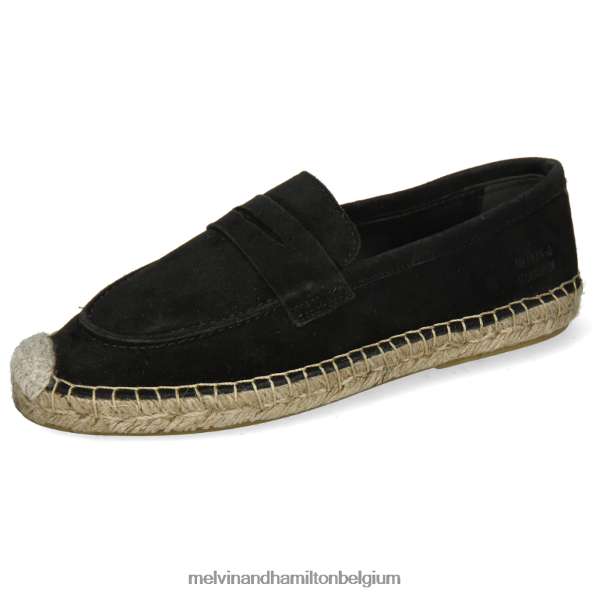 Melvin & Hamilton espadrilles zwart vrouwen Bree 2 V488DN1880