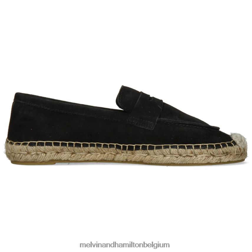 Melvin & Hamilton espadrilles zwart vrouwen Bree 2 V488DN1880