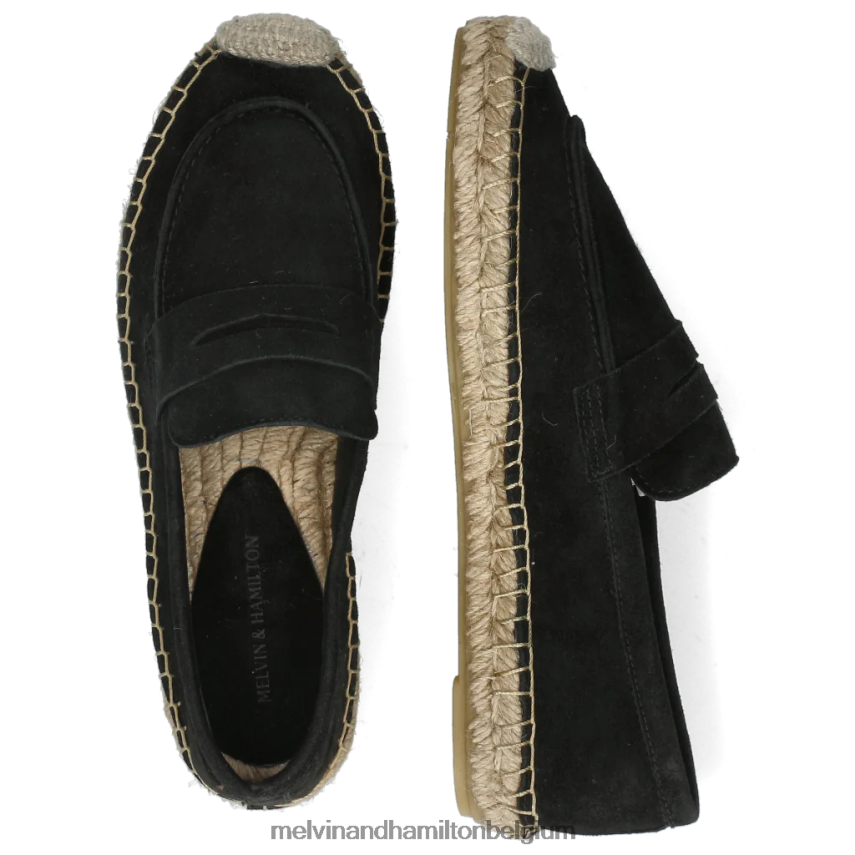 Melvin & Hamilton espadrilles zwart vrouwen Bree 2 V488DN1880