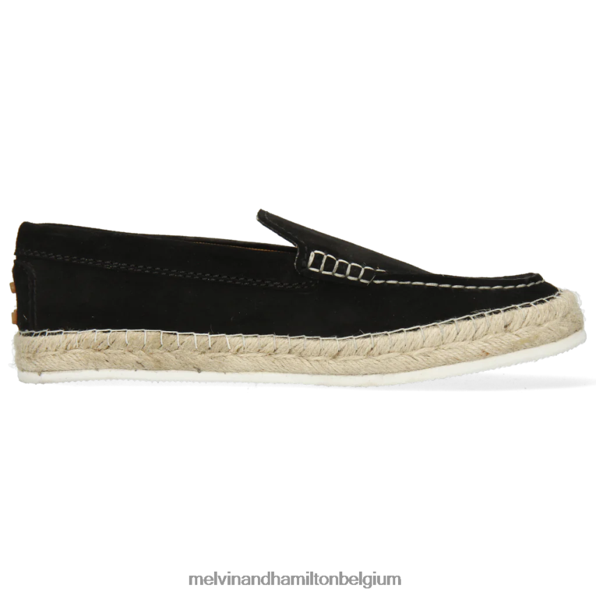 Melvin & Hamilton espadrilles zwart vrouwen Carolien 13 V488DN1884