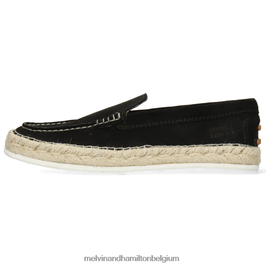 Melvin & Hamilton espadrilles zwart vrouwen Carolien 13 V488DN1884