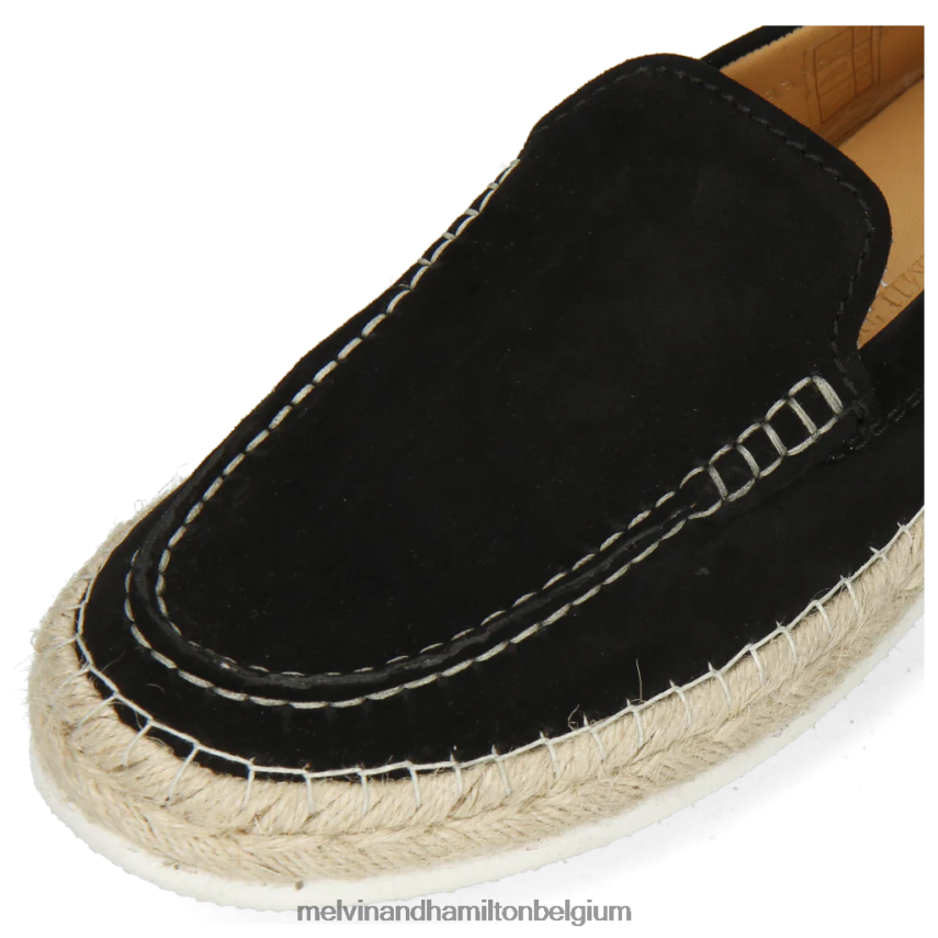 Melvin & Hamilton espadrilles zwart vrouwen Carolien 13 V488DN1884