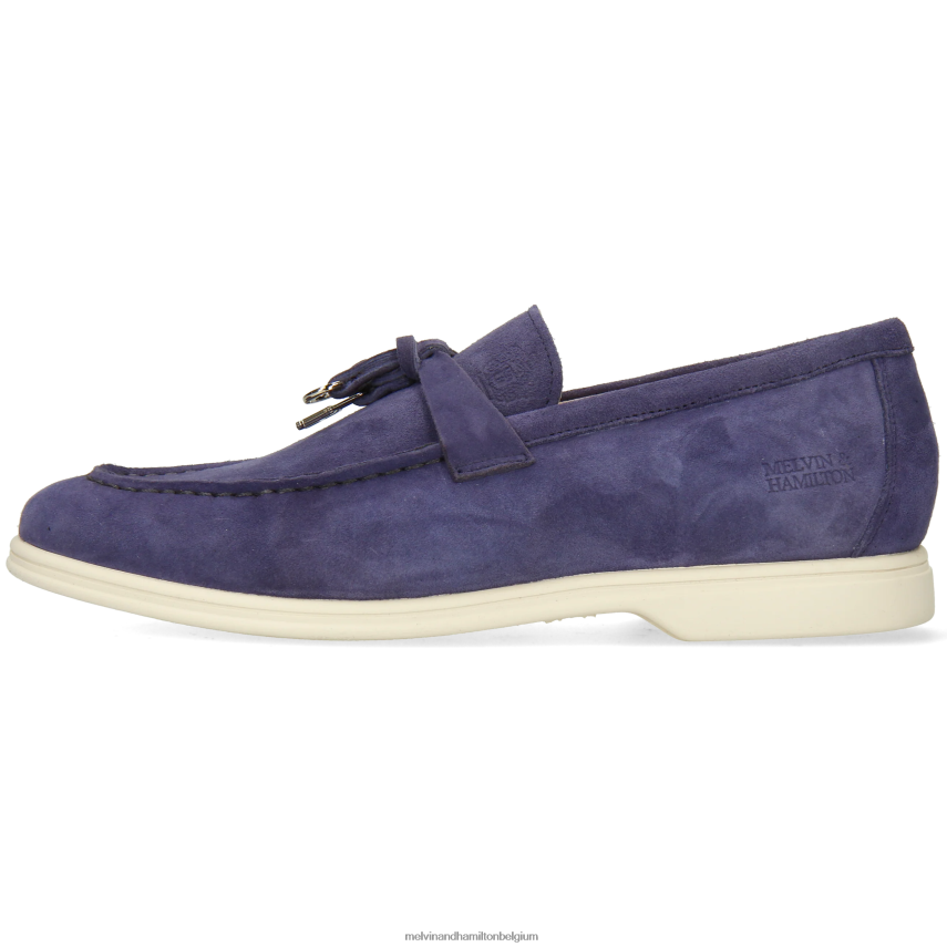 Melvin & Hamilton instappers blauw vrouwen Adley 3 V488DN1308
