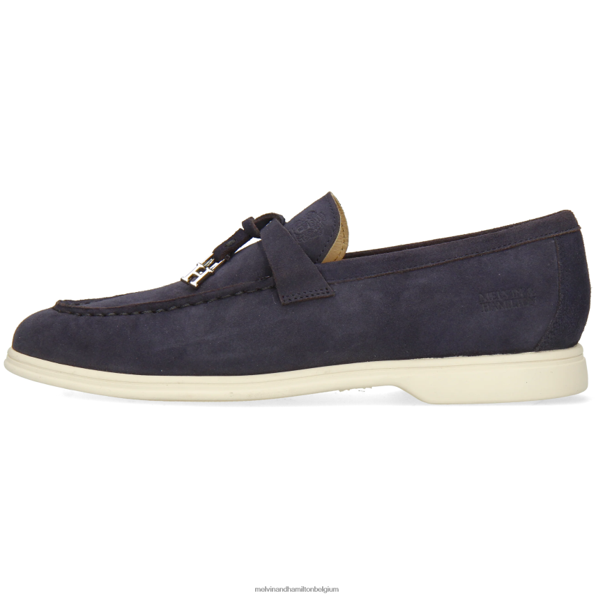 Melvin & Hamilton instappers blauw vrouwen Adley 3 V488DN1322