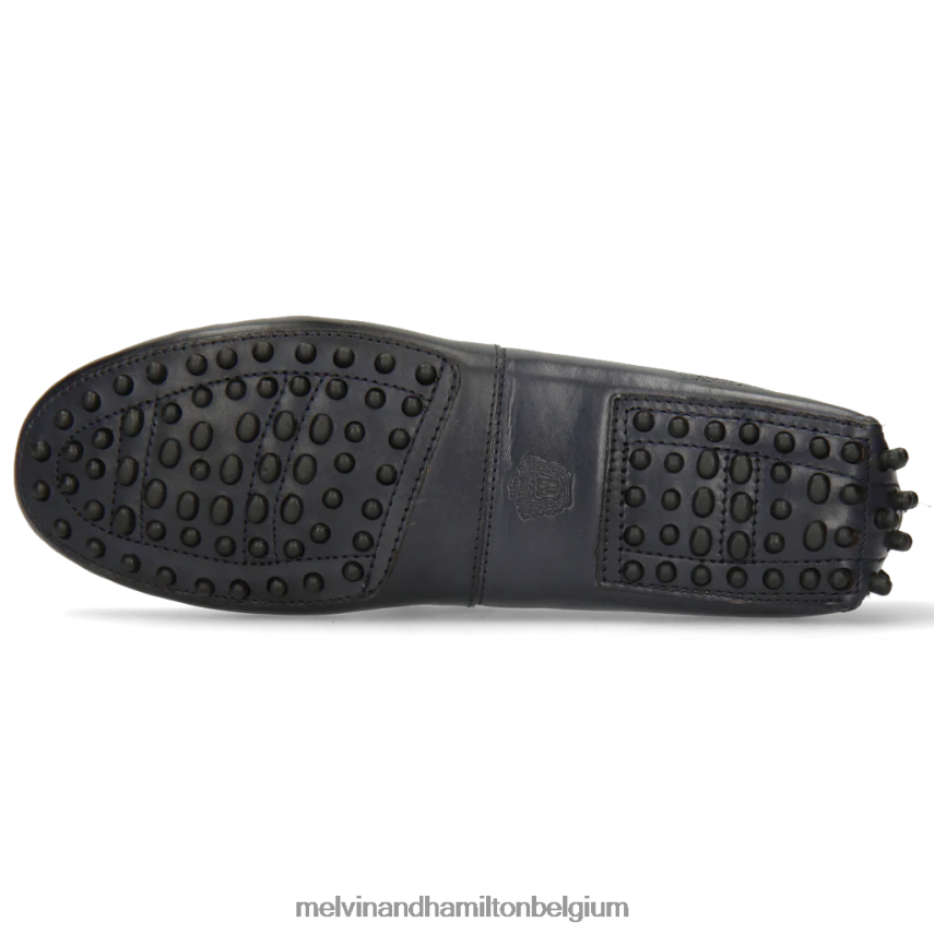 Melvin & Hamilton instappers blauw vrouwen Carolien 8 V488DN1435