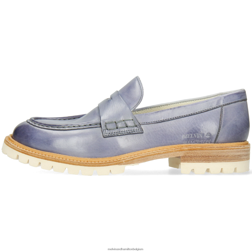 Melvin & Hamilton instappers blauw vrouwen Regine 6 V488DN1379