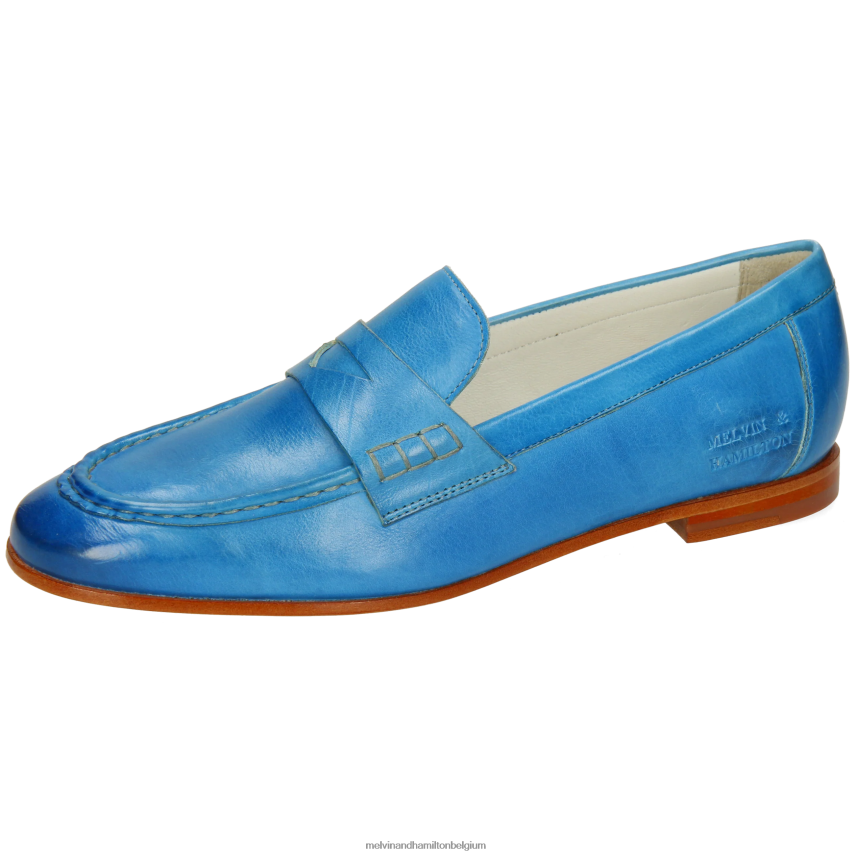 Melvin & Hamilton instappers blauw vrouwen Scarlett 70 V488DN1363