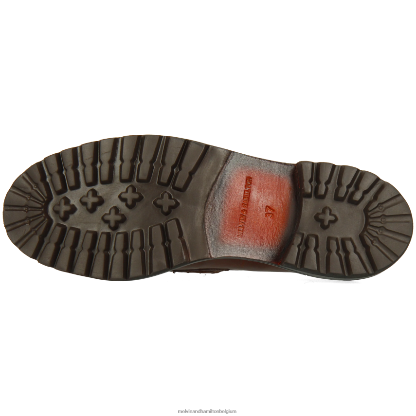 Melvin & Hamilton instappers bruin vrouwen Regine 6 V488DN1312