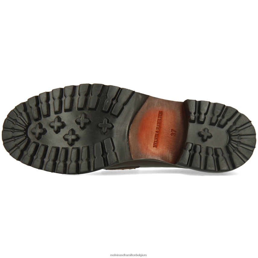 Melvin & Hamilton instappers bruin vrouwen Regine 6 V488DN1384